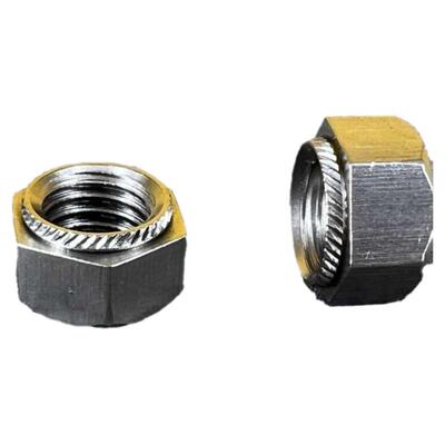 不锈钢六角斜齿压铆螺母KLSM2.5