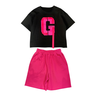 2025夏季新款不一样的网红炸街宽松亲子连衣裙母女装休闲时尚T恤