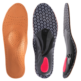 适用于红翼鞋垫RedWing875工装靴马丁靴大黄靴子真正牛皮足弓支撑