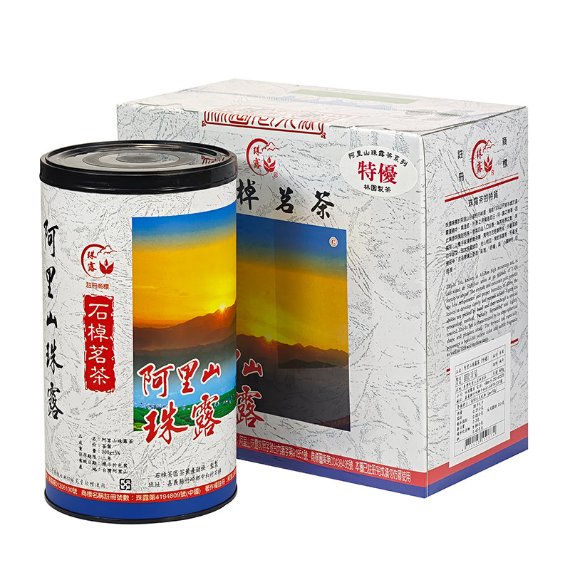 台湾高山茶林园阿里山珠露茶金萱