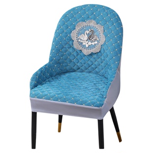 弧形椅子套罩新款一体椅套家用餐桌餐椅套扶手通用凳子座椅罩套Z1