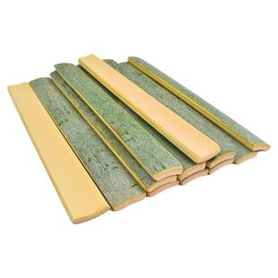 竹片竹条风筝鸟笼竹制品篱笆手工特色DIY竹板鲜竹筒片竹条竹片条