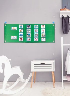 儿童日常家务例行表视每日Calendar责任Schedule时间表板Visual