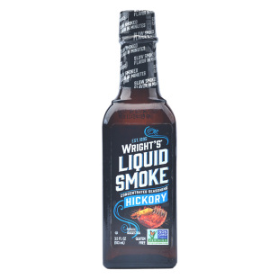 美国赖特牌烟熏灌木香烧烤调味汁腌肉调料Wright's Liquid Smoke