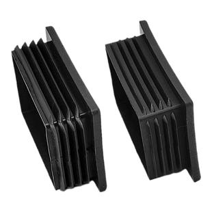 不锈钢方管堵头内塞60x80方塞6x8公分黑白色堵头60x80铝管塞盖子