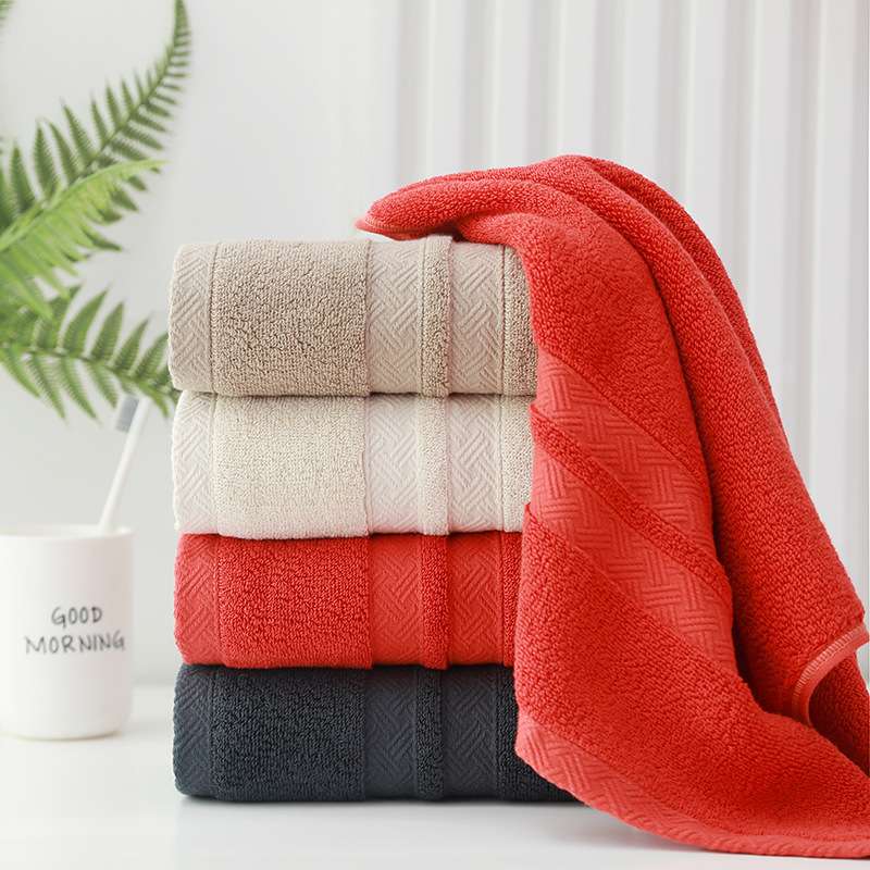 好材质高档旭生纯棉家用洗脸礼品星级棉吸水酒店logo巾成人毛巾全