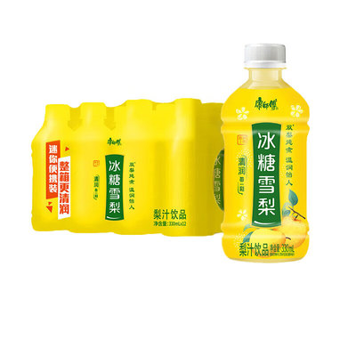 康师傅冰糖雪梨330ml夏日饮料
