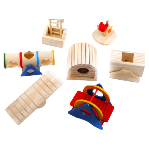 仓鼠用品仓鼠木屋仓鼠秋千 玩具仓鼠屋宠物仓鼠木质玩具 包邮多省