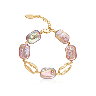 Amber Lollipop巴洛克珍珠手链女轻奢小众精致手饰闺蜜情人节礼物