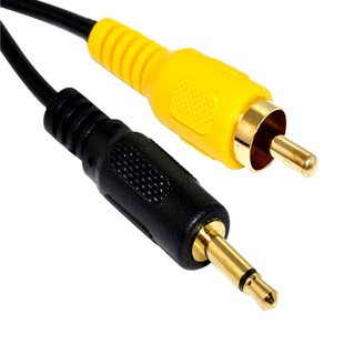 3.5mm转rca单莲花音频线一分一插头av音响电脑转换连接线双头声道