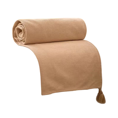 小米白电热暖身毯发热披肩