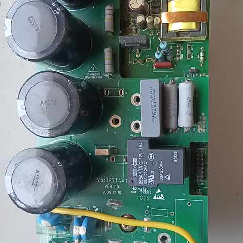 议价威能WIN-9G-5R5T4变频器电容板V633R7T4A1维修