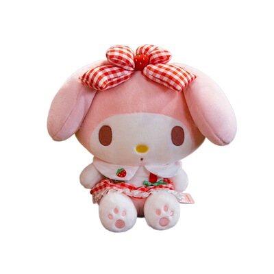 正版三丽鸥凯蒂猫毛绒公仔美乐蒂