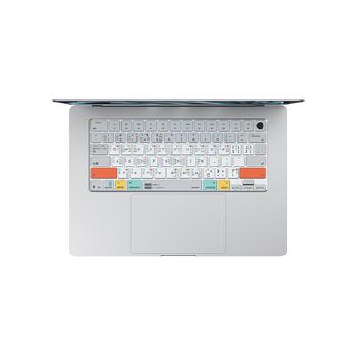 VOKAMO沃咔曼适用苹果macbook键盘膜macbookpro笔记本电脑保护膜mac按键贴Air字母贴13/15/14寸M5防尘膜配件