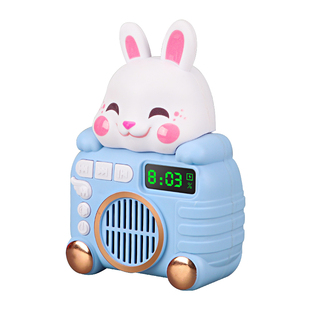 新款兔子早教故事机儿童学习伴读机哄睡儿歌唐诗数学口诀启蒙益智