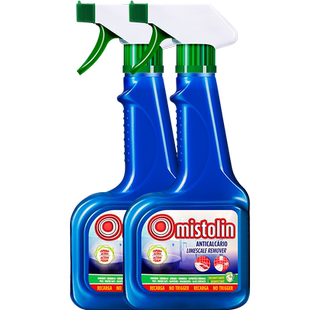 【自营】mistolin浴室清洁剂卫生间玻璃水垢清除剂除垢去水渍神器