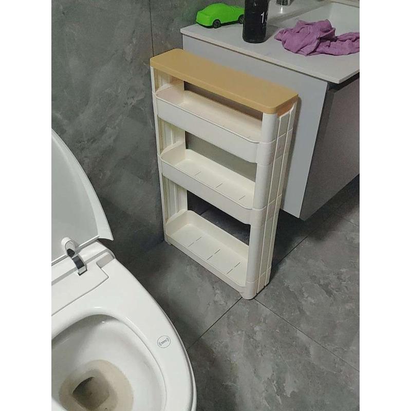 9cm浴室卫生间厨房夹缝置物架超窄缝隙冰箱边极小收纳储物柜子10