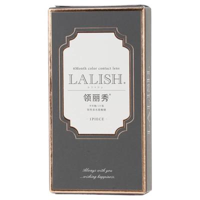 aisei爱谢LALISH领丽秀美瞳半年抛2片女小直径近视隐形眼镜