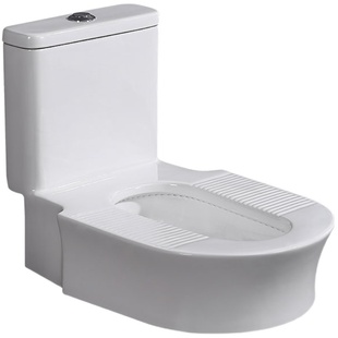【补贴15%】科众马桶座便器改蹲便器 免挖坑陶瓷带存水弯防臭