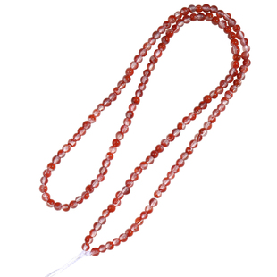 原矿九口南红玛瑙小米珠圆珠长串满肉冰飘佛珠手链文玩DIY配饰