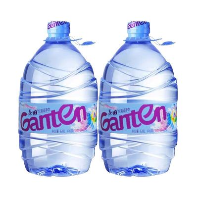 景田纯净水6.8L*2桶饮水机可用