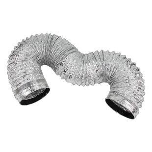 排气双层加厚铝箔风管接PVC管110mm伸缩软管接排风换气通风4米