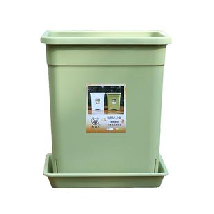 花盆方形控根方盆塑料直边四方口花盆加厚树脂茶花三角梅专用盆