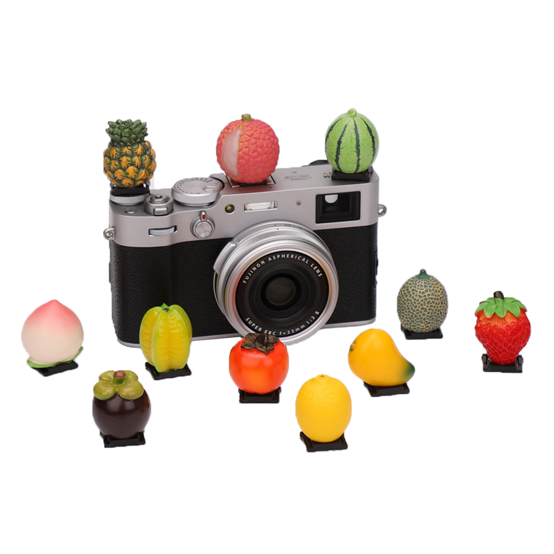 水果系列 热靴盖防尘创意适用于索尼富士微单尼康单反相机佳能M50