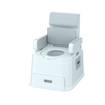 biqier家用移动马桶老人坐便器