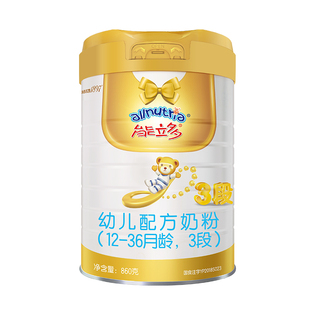新国标】澳优能立多3段860g幼儿配方奶粉三段能力多官方旗舰店