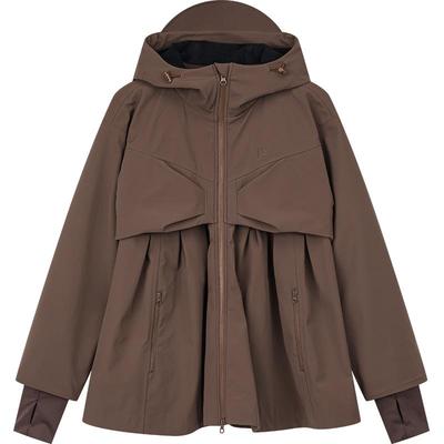 乌丫经典蝴蝶结户外机能外套