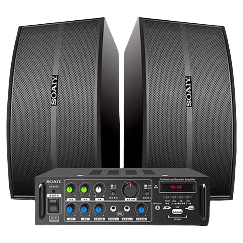索爱M68-10寸木质KTV卡包音箱