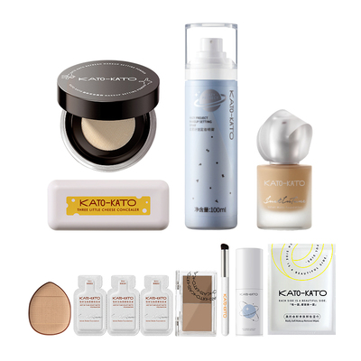 KATO散粉遮瑕膏定妆喷雾粉底液