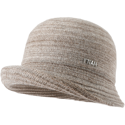 渔夫帽妈妈新款中老年人秋冬天女