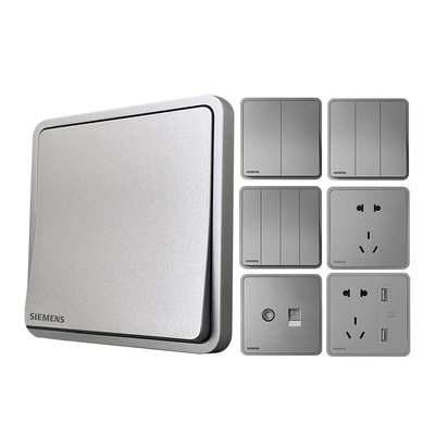 西门子大面板开关插座