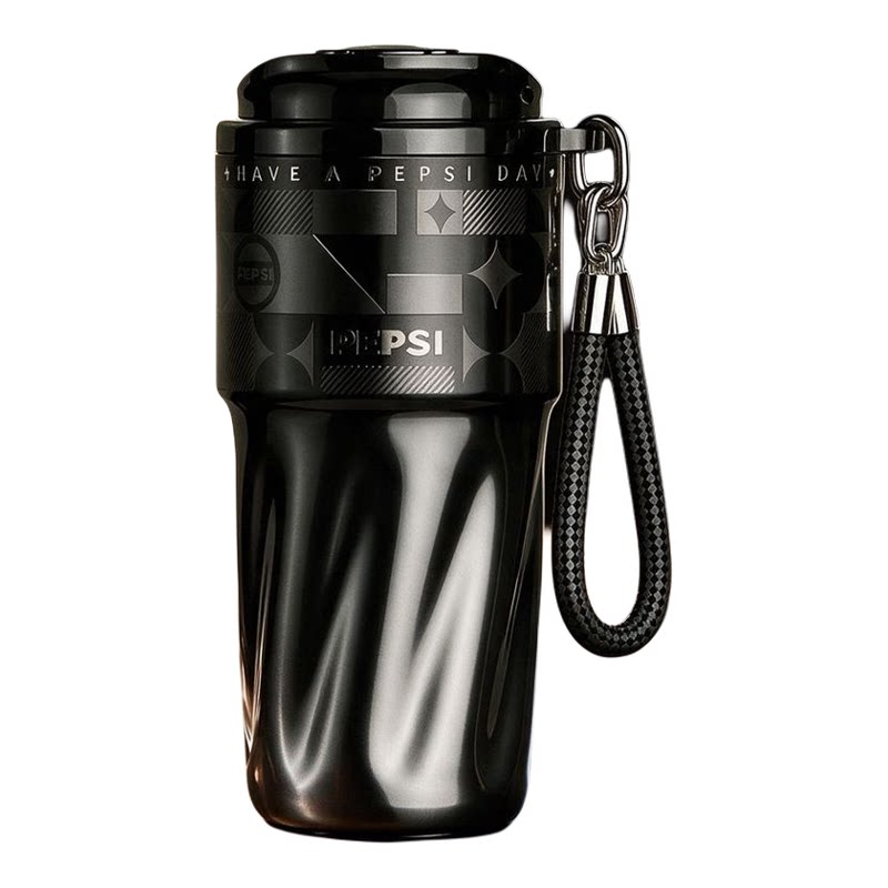 PEPSI百事可乐保温杯泡茶杯子茶水分离咖啡杯外出车载便携杯子男