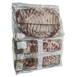 西班牙伊比利亚黑猪肋排橡木果纯种黑猪排整块起新鲜烧烤食材18厂