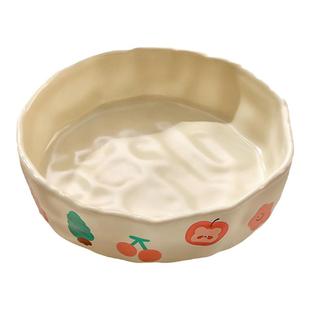 ins可爱面碗家用2025新款吃面碗饭碗陶瓷拉面碗汤碗好看的面条碗