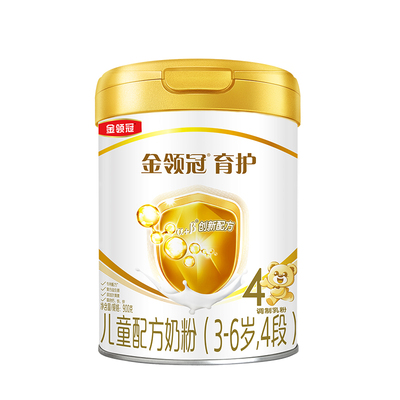 官】伊利金领冠育护4段奶粉3-6岁儿童成长配方牛奶粉四段900g*6罐