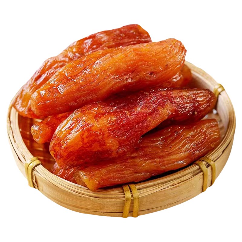 带皮小香薯农家手工自制原味蕃薯干网红零食软糯地瓜干香薯干