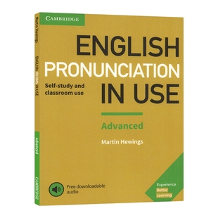 英文原版 精装 English Pronunciation in Use Advanced 剑桥高级英语发音 含音频和答案 精装 英文版 进口英语原版书籍