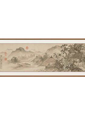 【名画复刻】高档实木装裱