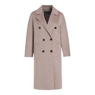 3期免息-乔万尼双面羊毛大衣2025春新款毛呢外套ET4A873005