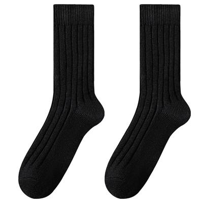 羊毛袜子加厚保暖不臃肿男士长袜