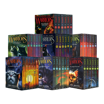 全套正版猫武士课外阅读故事书