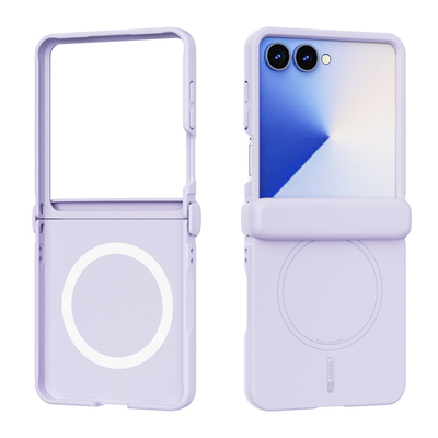 N52强磁吸三合一适用三星zflip7手机壳折叠屏2026新款SamsungZFLIP7保护套肤感防摔硅胶GalaxyZFlip7中轴外壳