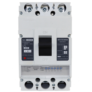 天正电气TGM1E电子式塑壳断路器3P空气开关380V三相250A400A630A