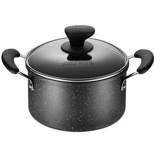 爱仕达锅具套装麦饭石不粘锅三件套厨房家用不粘炒锅汤锅厨具全套
