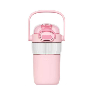 富全玻璃杯女生士2025高颜值新款水杯办公室家用外出便携随手杯子