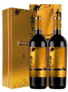 王朝金标梅鹿辄超级陈酿礼盒装